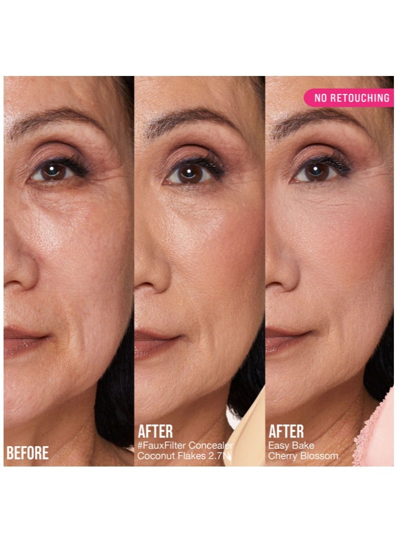 HUDA BEAUTY - Easy Bake Loose Powder - Cherry Blossom Cake - Image 1