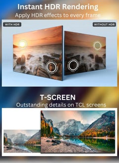 TCL 32 Inch HD Smart TV & Soundbar Bundle – HDR, Ai-CLARITY & Bezel-less Design | Immersive 2-Channel Sound, USB, HDMI, Bluetooth & More 32S4500A+SOUNDBAR black  - Image 5