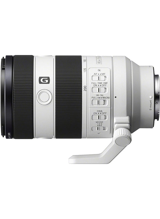 Sony FE 70-200mm F4 Macro G OSS II Lens – Full-Frame E-Mount Telephoto Zoom with Optical Stabilization, Fast Autofocus & 1:2 Magnification White  - Image 1