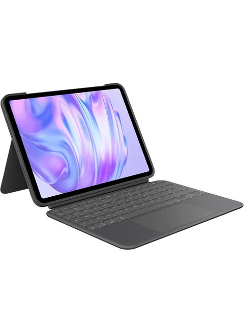 Combo Touch iPad Pro 11-inch (M4)(2024) Keyboard Case - Arabic Layout - Oxford Grey