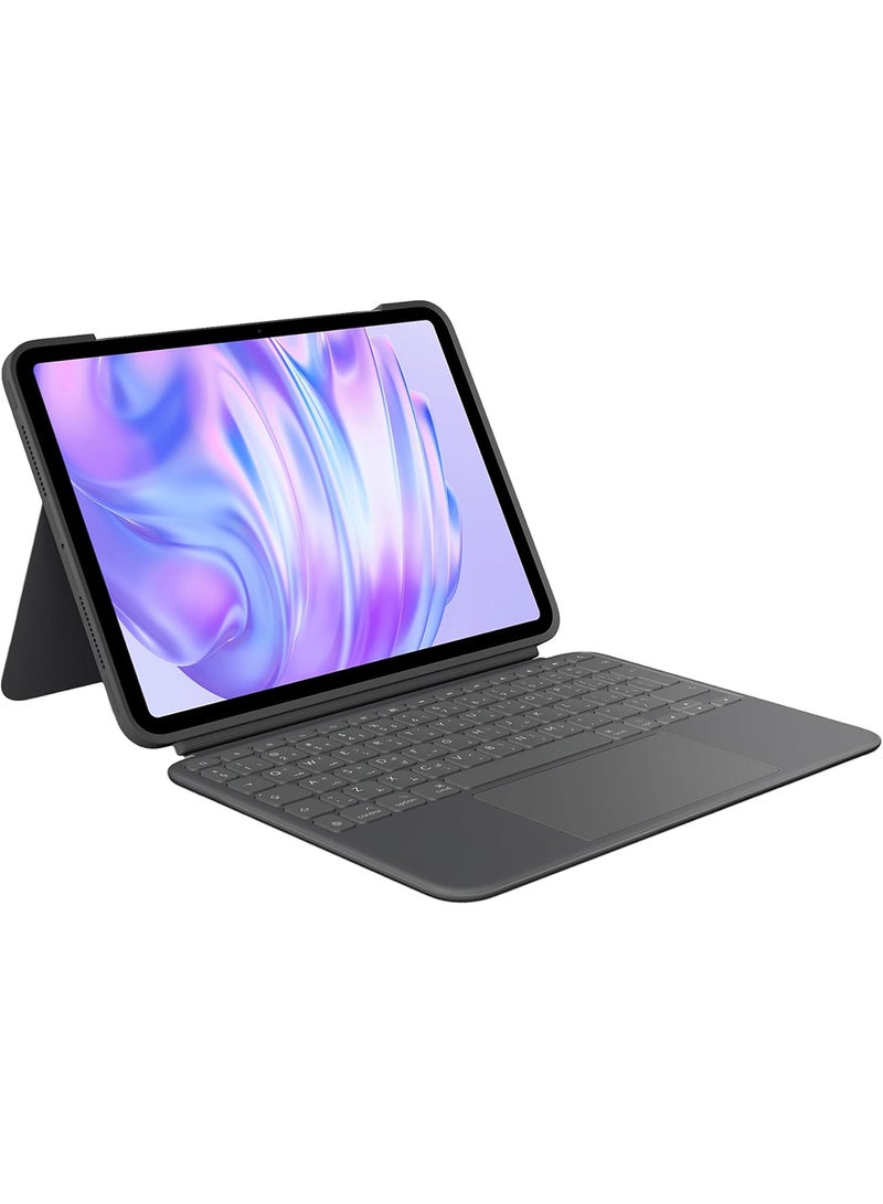 لوجيتيك حافظة لوحة مفاتيح Combo Touch لجهاز iPad Pro مقاس 11 بوصة (M4)(2024) - تخطيط عربي -