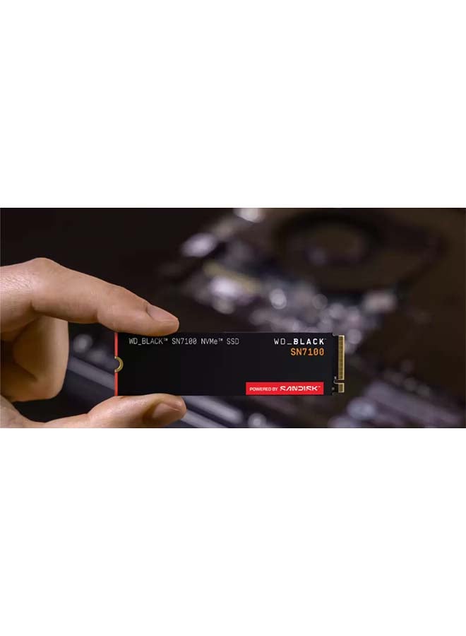 WD Black SN7100 2TB NVMe Internal SSD, PCIe 4.0 Gen4x4 M.2 2280, Up to 7250MB/s Read & 6900MB/s Write, DRAM-Less HMB, TLC NAND, 1,200 TBW, Gaming & High-Performance Storage | WDS200T4X0E-00CJA0 2 TB - Image 4