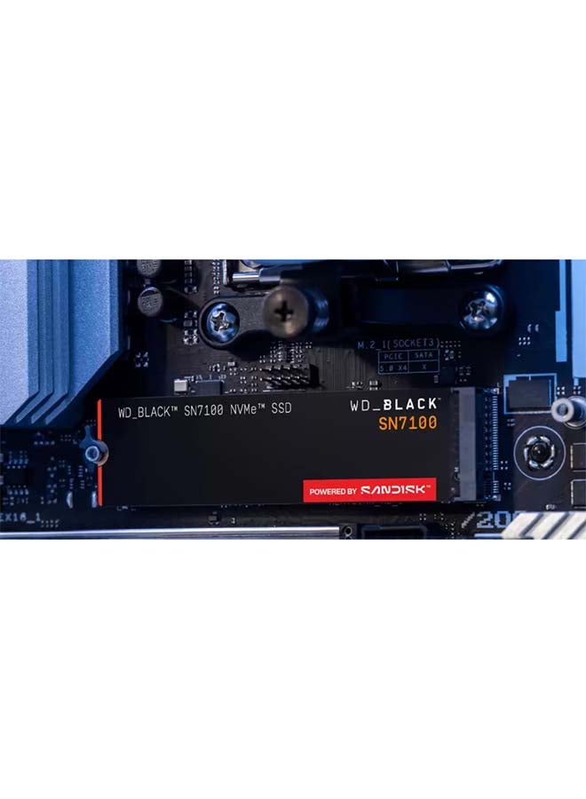 WD Black SN7100 2TB NVMe Internal SSD, PCIe 4.0 Gen4x4 M.2 2280, Up to 7250MB/s Read & 6900MB/s Write, DRAM-Less HMB, TLC NAND, 1,200 TBW, Gaming & High-Performance Storage | WDS200T4X0E-00CJA0 2 TB - Image 5