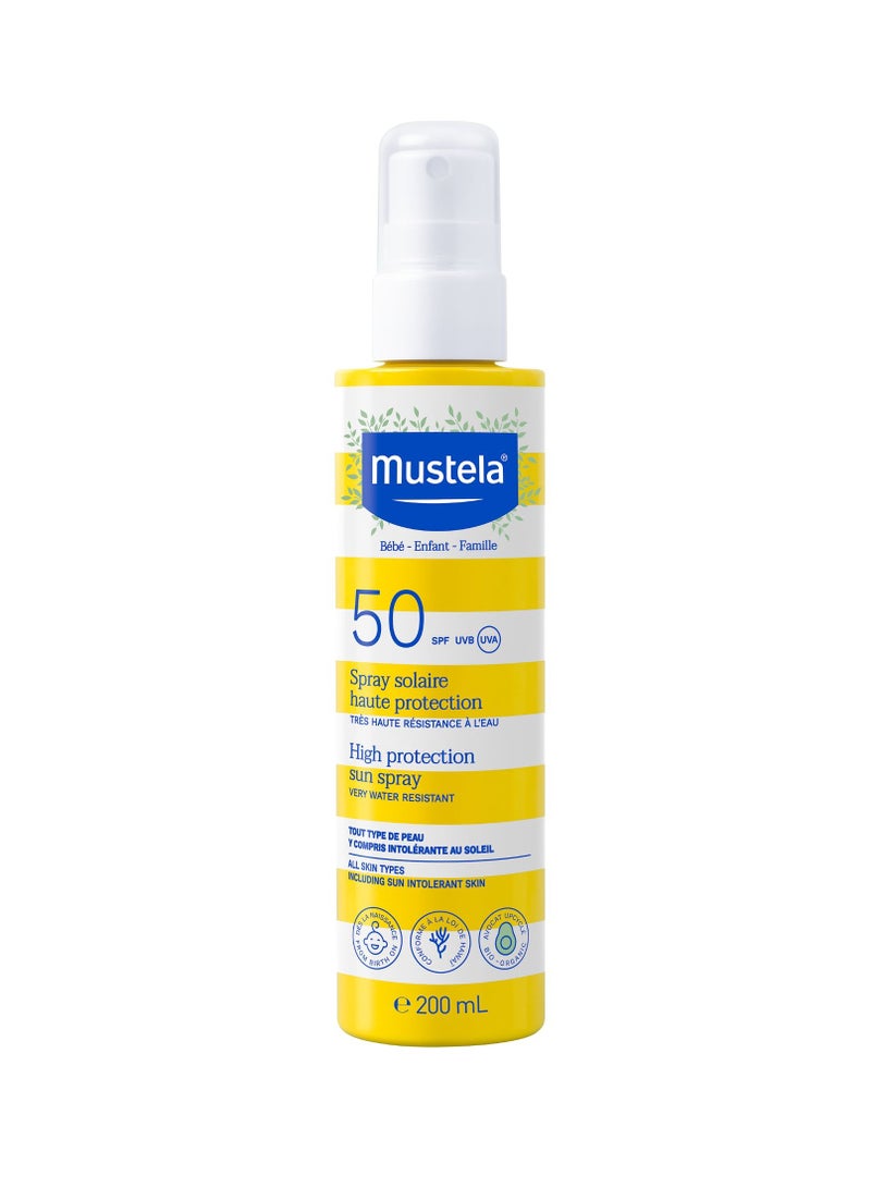 موستيلا بخاخ شمس عالي الحماية SPF 50 - Image 1
