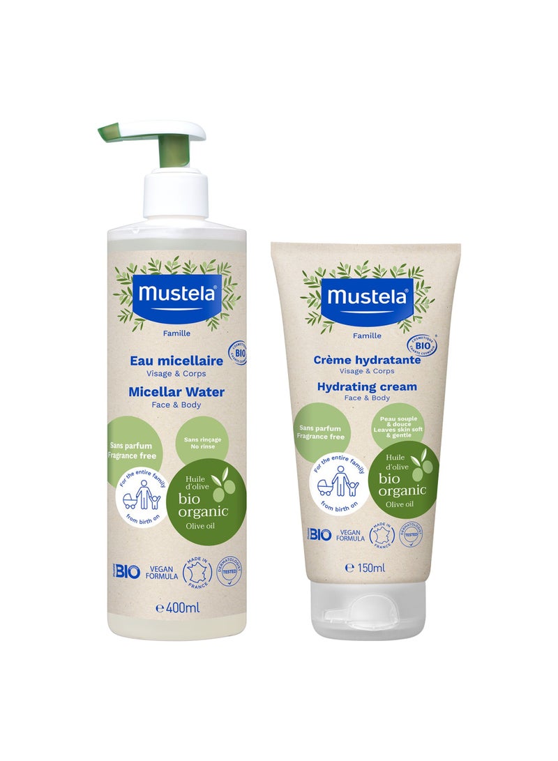 Mustela Certified Bio Organic Cleansing Care Set - Image 1