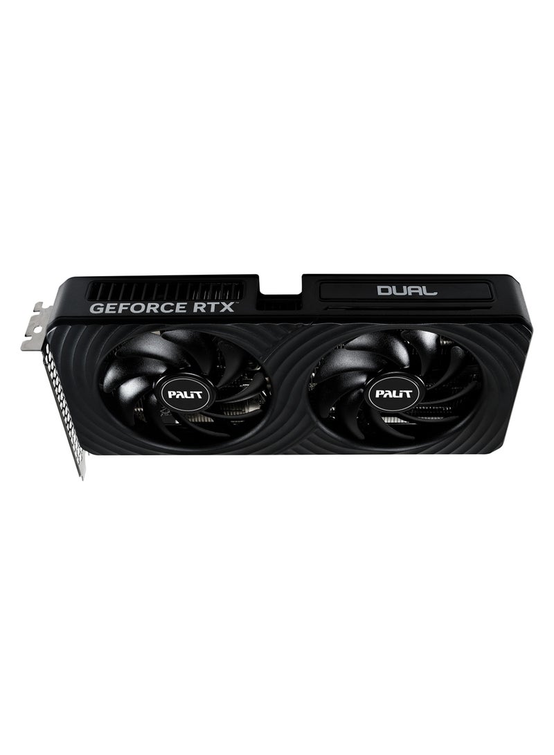Palit GeForce RTX 5060 Ti Dual 8GB GDDR7 Graphics Card, Blackwell, 4608 CUDA Cores, 2573 MHz Boost, 128-bit, 28 Gbps, PCIe 5.0, Dual 95mm Fans, RGB, DLSS 4, Ray Tracing, Reflex 2, AV1 Encode/Decode, HDMI 2.1b + 3x DP 2.1b, 4K@480Hz / 8K@120Hz, 180W, 8-Pin, DirectX 12 Ultimate, VR & SFF Ready | NE7506T019P1-GB2062D  - Image 3