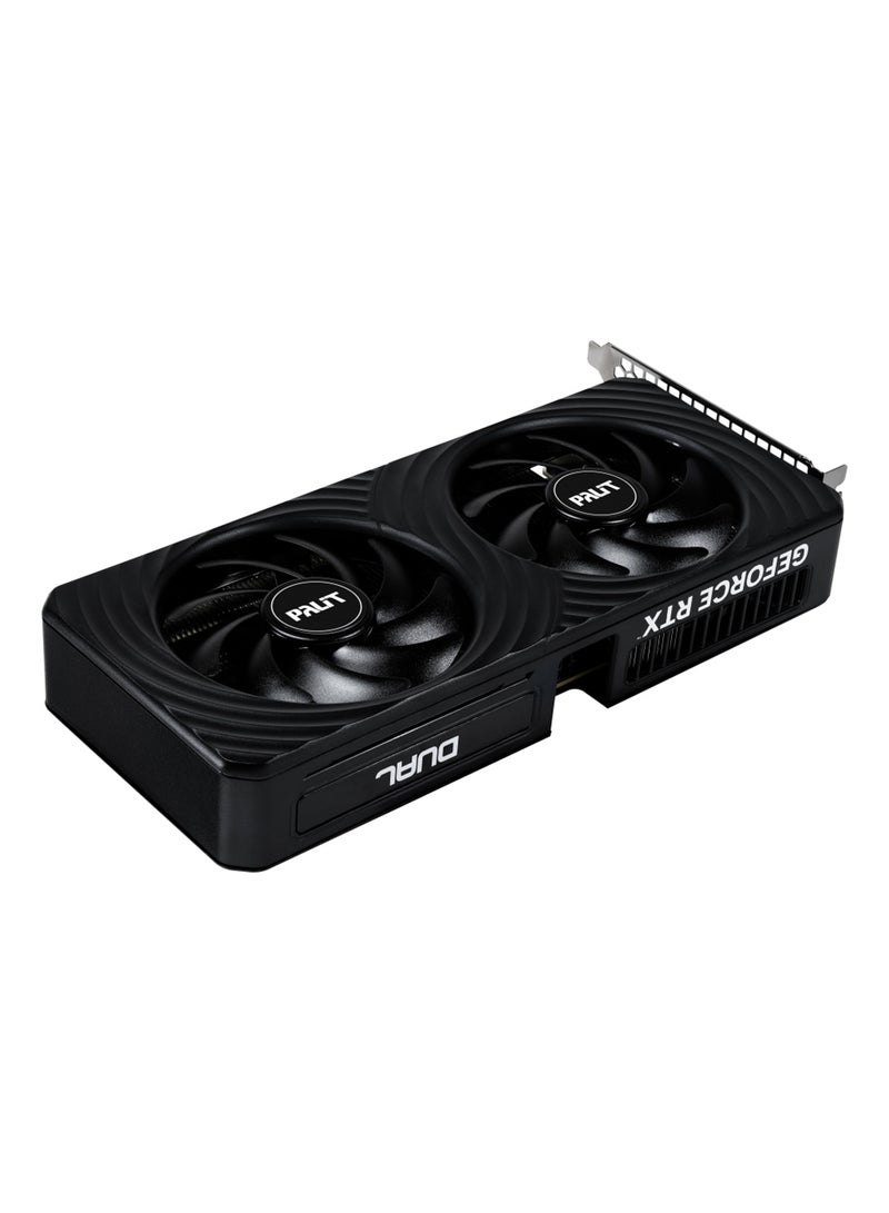 Palit GeForce RTX 5060 Ti Dual 8GB GDDR7 Graphics Card, Blackwell, 4608 CUDA Cores, 2573 MHz Boost, 128-bit, 28 Gbps, PCIe 5.0, Dual 95mm Fans, RGB, DLSS 4, Ray Tracing, Reflex 2, AV1 Encode/Decode, HDMI 2.1b + 3x DP 2.1b, 4K@480Hz / 8K@120Hz, 180W, 8-Pin, DirectX 12 Ultimate, VR & SFF Ready | NE7506T019P1-GB2062D  - Image 2