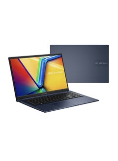 ASUS VivoBook Laptop With 15.6-Inch Display, Core i5-1335U Processor/8GB RAM/512GB SSD/Intel UHD Graphics/Windows 11 Home Arabic Quiet Blue  - Image 1