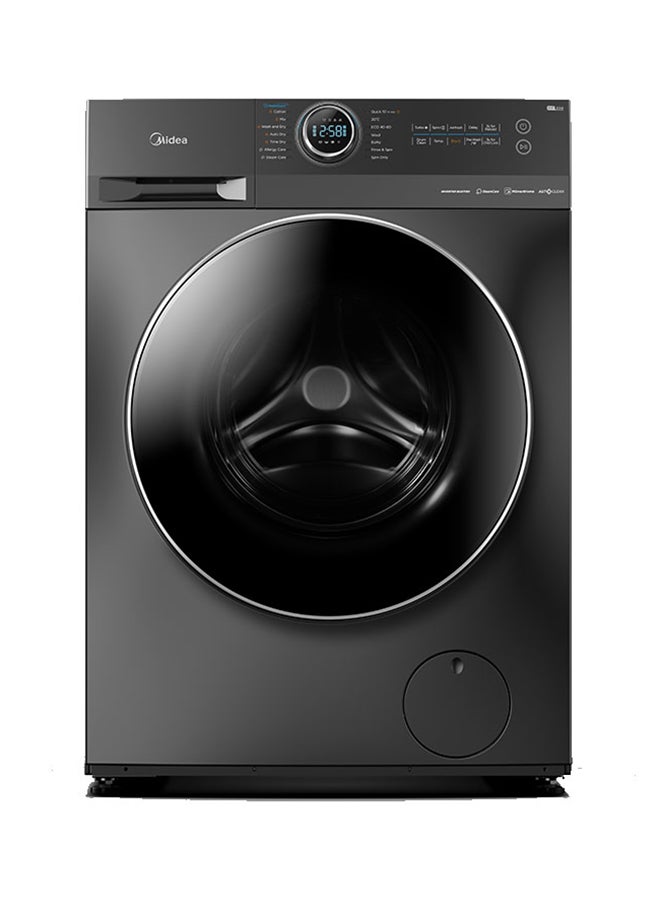 مديا Washer and Dryer Front Load – 12 kg Washing & 8 kg Drying -14 Programs MF200D120W1TSA Black  - Image 1