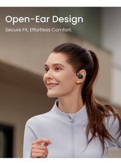 SHOKZ OpenFit Air - Open-Ear Headphones, True Wireless Earbuds, Water Resistant, Secure Earhooks for Daily Use Black  - Image 2