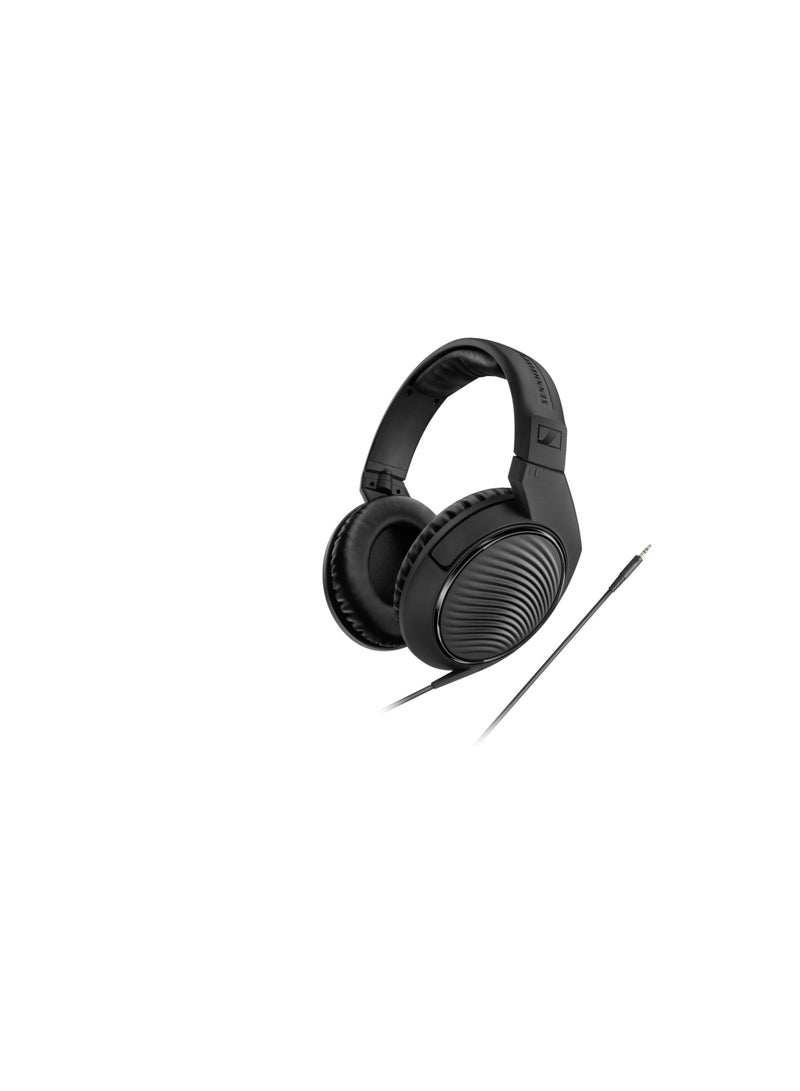 Sennheiser HD 200 PRO Hi-Fi Studio Monitoring Headphones, 32 ohms DJ Mixing BLACK  - Image 1