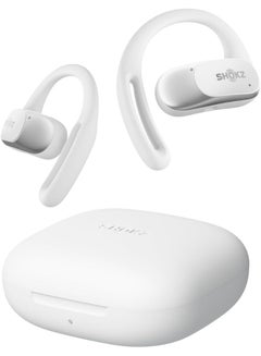 SHOKZ OpenFit Air - Open-Ear Headphones, True Wireless Earbuds, Water Resistant, Secure Earhooks for Daily Use White  - Image 1