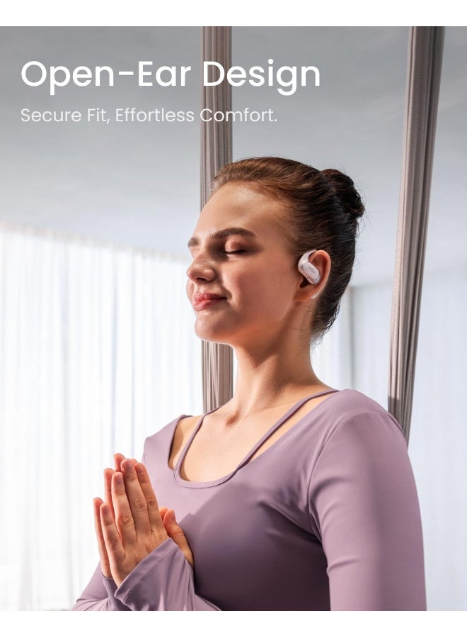 SHOKZ OpenFit Air - Open-Ear Headphones, True Wireless Earbuds, Water Resistant, Secure Earhooks for Daily Use White - Image 2