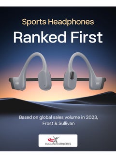 SHOKZ Openswim Pro Bone Conduction Sports Headphones,Ip68 Waterproof Open Ear Wireless Earphones With Bluetooth 5.4, 32Gb Of Mp3 Storage, Noise Canceling Mics, 9H Playtime For Running, Swimming Grey  - Image 2