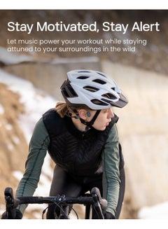 SHOKZ Openswim Pro Bone Conduction Sports Headphones,Ip68 Waterproof Open Ear Wireless Earphones With Bluetooth 5.4, 32Gb Of Mp3 Storage, Noise Canceling Mics, 9H Playtime For Running, Swimming Grey  - Image 4