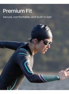 SHOKZ Openswim Pro Bone Conduction Sports Headphones,Ip68 Waterproof Open Ear Wireless Earphones With Bluetooth 5.4, 32Gb Of Mp3 Storage, Noise Canceling Mics, 9H Playtime For Running, Swimming- Red  - Image 2