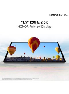 Honor Pad X9a 11.5 Inch Grey 8GB RAM 128GB Wi-Fi With Free Protective Flip Cover - Middle East Version  - Image 2