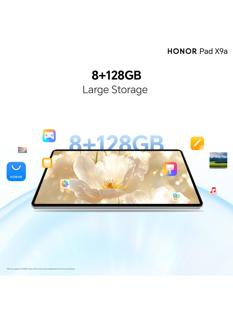 Honor - Pad X9a 11.5 Inch Grey 8GB RAM 128GB Wi-Fi With Free Protective Flip Cover - Middle East Version - Image 1