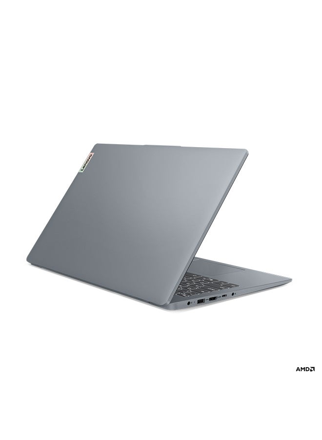 Lenovo IDEAPAD SLIM 3 Laptop With 15.6-Inch Full HD Display, AMD Ryzen 7 7730U Processor/16GB RAM/512GB SSD/AMD Radeon Graphics/Windows 11 Home English Arctic Grey  - Image 4