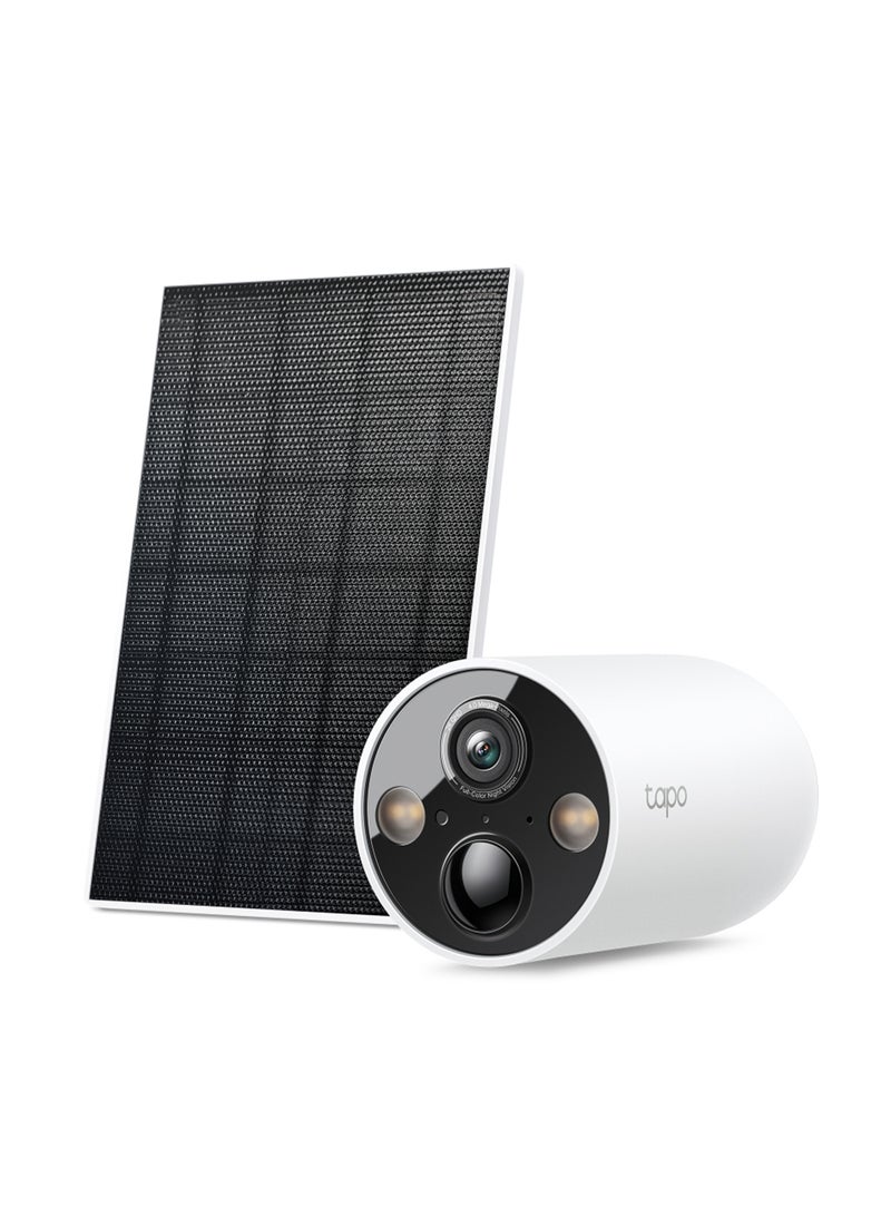 TP-LINK TC85 KIT, 2K QHD 4MP Solar-Powered Security Camera Kit|Free  AI Detection-Person, Pet & Vehicle|Color Night Vision|Continuous Solar Charging|IP66 Weatherproof|150° Super-Wide FOV|No Hub Required  - Image 1