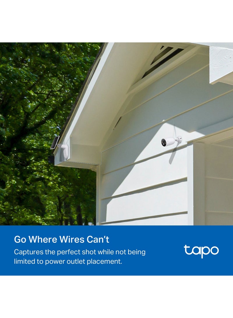 TP-LINK TC85 KIT, 2K QHD 4MP Solar-Powered Security Camera Kit|Free  AI Detection-Person, Pet & Vehicle|Color Night Vision|Continuous Solar Charging|IP66 Weatherproof|150° Super-Wide FOV|No Hub Required  - Image 3