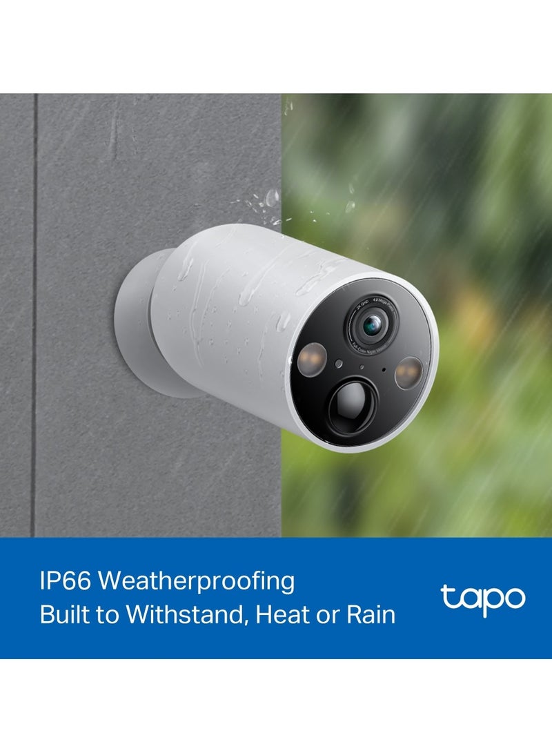 TP-LINK TC85, 2K QHD 4MP, Smart Wire-Free Security Camera|Free  AI Detection-Person, Pet & Vehicle|Color Night Vision with Starlight Sensor|IP66 Weatherproof|Up to 300-DayBattery Life|150° Super-Wide FOV  - Image 2