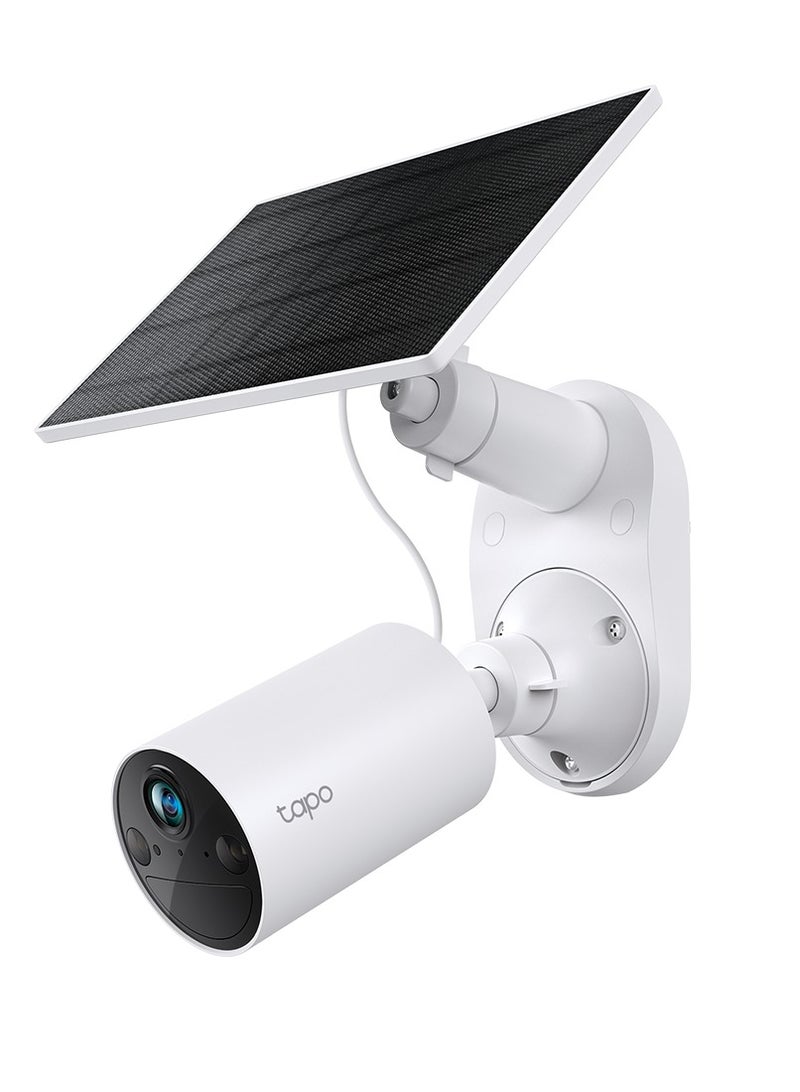 TP-LINK - TC82 KIT, 2K Solar-Powered Security Camera Kit|Free Smart Person Detection|Color Night Vision|IP65 Weatherproof|No Hub Required|Intelligent Phone Notifications|Flexible Storage Options - Image 1