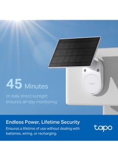 TP-LINK TC82 KIT, 2K Solar-Powered Security Camera Kit|Free Smart Person Detection|Color Night Vision|IP65 Weatherproof|No Hub Required|Intelligent Phone Notifications|Flexible Storage Options  - Image 3
