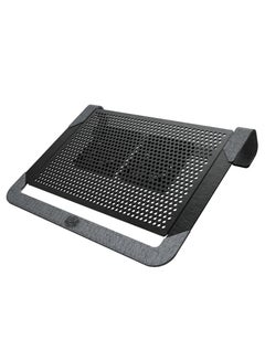 كولر ماستر Notepal U2 Plus V2 is an updated notebook cooler of its old version that targets your laptop's heat zones with two moveable cooling fans Black  - Image 2