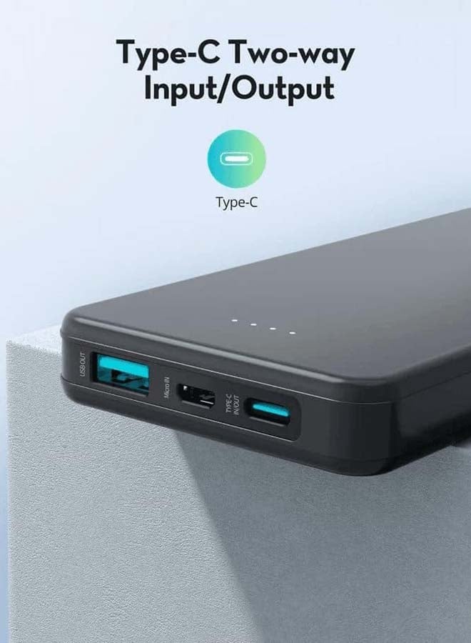 RAVPOWER 10000 mAh RP-PB1215 15W 3-Port Power Bank|18 Months Warranty Black  - Image 5
