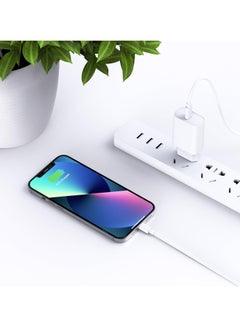 WIWU Quick Series 20W PD Fast Wall Charging Adapter Type-C Port, Smart Chip -|18 Months Warranty White  - Image 3