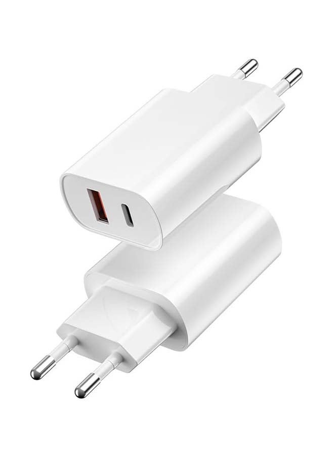 WIWU Wi-U002 Quick 20W PD and QC Type-C to USB-A Fast Charging Adapter 18 Months Warranty white - Image 3