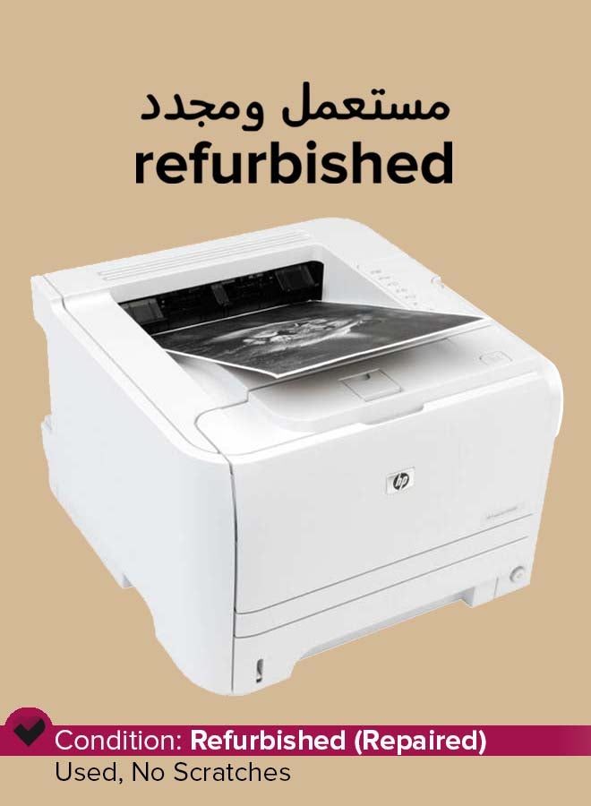 HP Refurbished - LaserJet Printer P2035 white  - Image 1