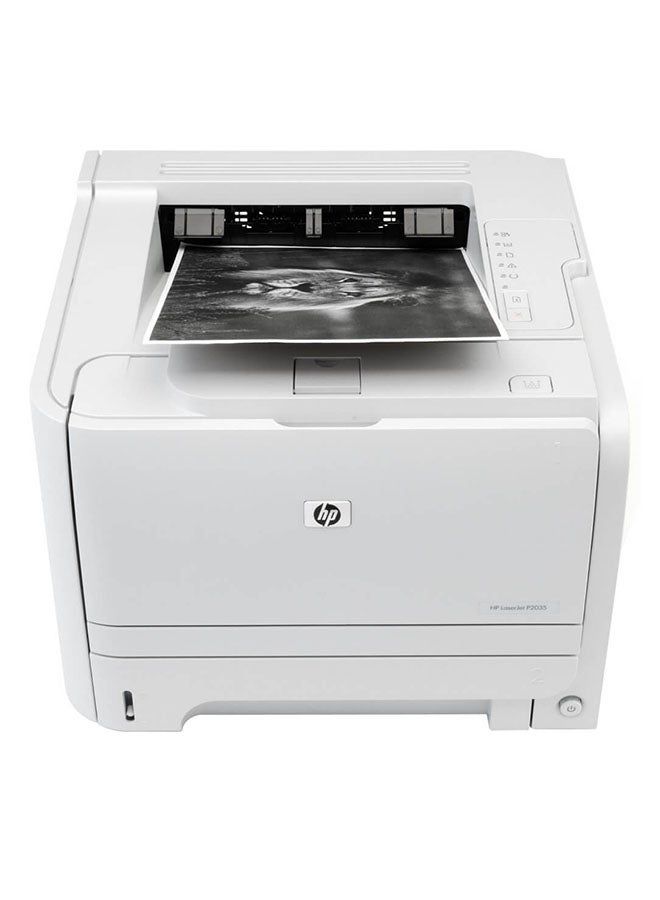 HP Refurbished - LaserJet Printer P2035 white  - Image 4