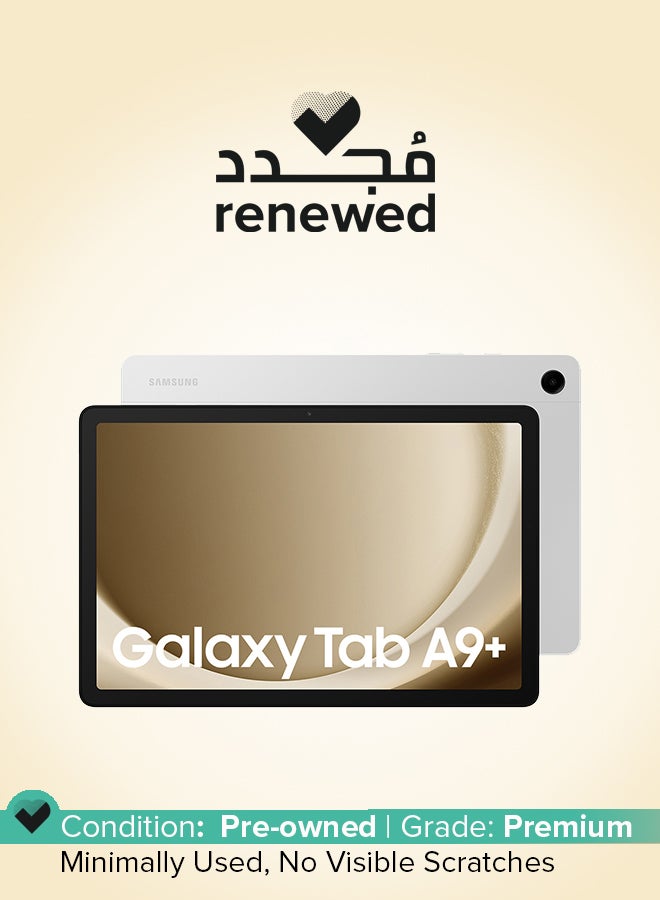 Samsung Renewed - Galaxy Tab A9 Plus Silver 128GB Wi-Fi - International Version  - Image 1