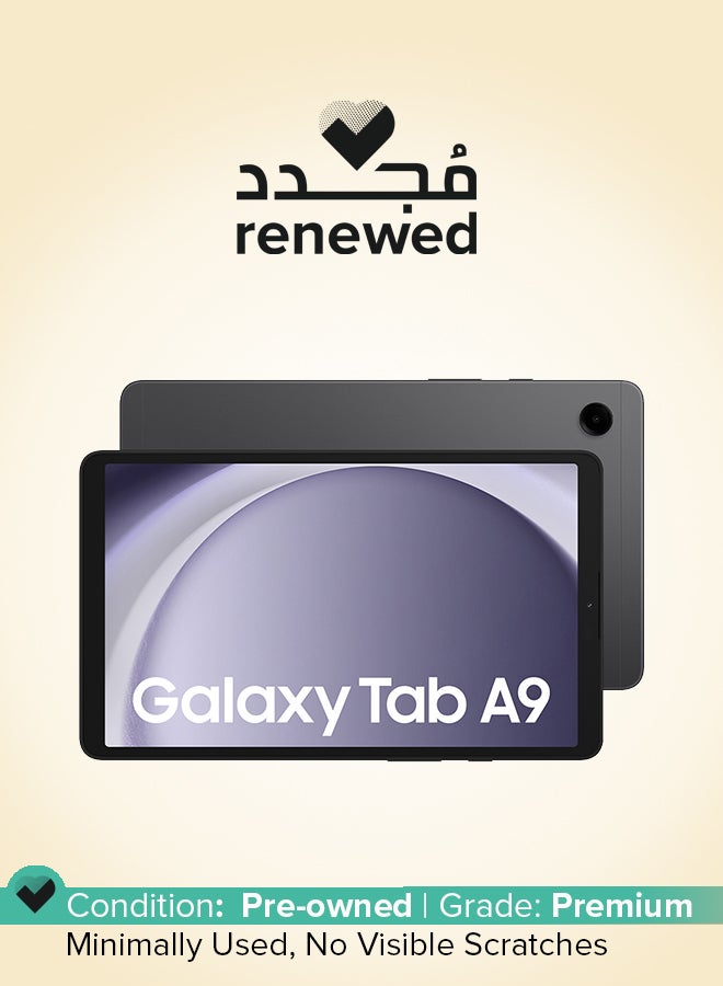سامسونج Renewed - Galaxy Tab A9 Graphite 64GB Wi-Fi - International Version - Image 1