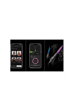 dyson Airwrap i.d.™ Multi-styler And Dryer Straight+Wavy Hair, Advanced Smart Hair Dryer, 1300W Styler, Bluetooth, 3 Heat Settings | HS08 International Version Jasper Plum  - Image 5