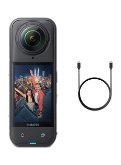 Insta360 X5 - Waterproof 8K 360° Action Camera, Leading Low Light, Invisible Selfie Stick Effect, Rugged and Replaceable Lens, 3-Hour Battery, Built-in Wind Guard, Stabilization, Triple AI Chip Design  - Image 1