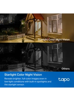TP-LINK C460 Kit, 4K-8MP Dual-Band Solar-Powered Security Camera Kit|Free  AI Detection-Person, Pet & Vehicle|Starlight Color Night Vision|Solar Power|Wire-Free, Installs Almost Anywhere|Flexible Storage Options|Works with Alexa & Google Home  - Image 5
