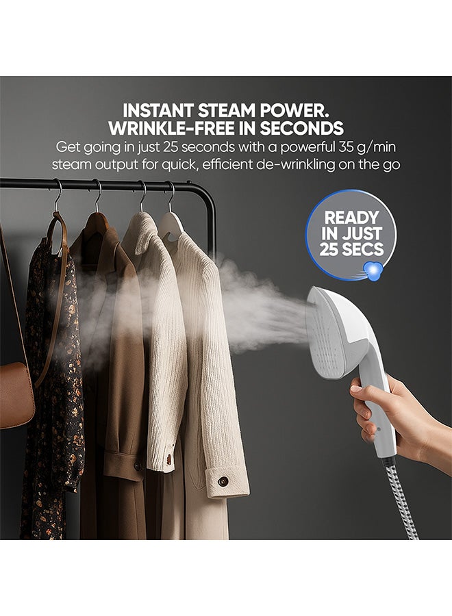 نيكاي جهاز بخار الملابس المتكامل  نظام كي كامل الحجم مع لوح قابل للتعديل بزاوية متعددة،  مضخة 3 بار، 35 جرام/دقيقة بخار، إيقاف تلقائي، بخار أفقي ورأسي - Image 5