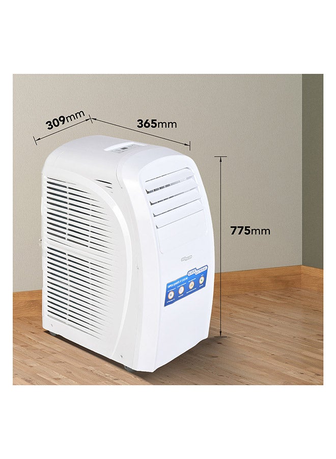 SUPER GENERAL 2 Ton Portable AC, 20,000 btu/h Fan, Dehumidifier, AC, Super Low Noise, 100% Copper Pipes, Water Self-evaporation, Rotary Compressor, R410a Gas SGP204T3 White - Image 5