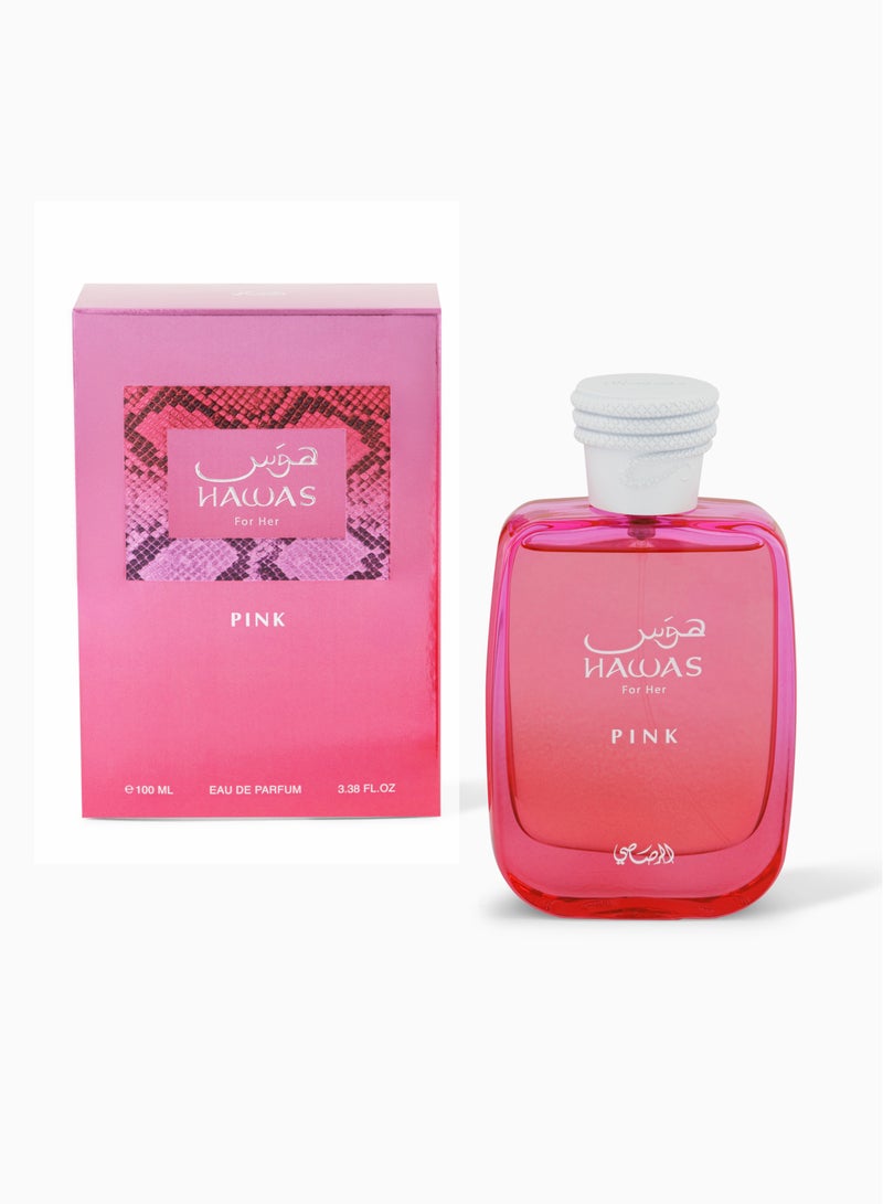 Rasasi Hawas Pink 100ml  - Image 3