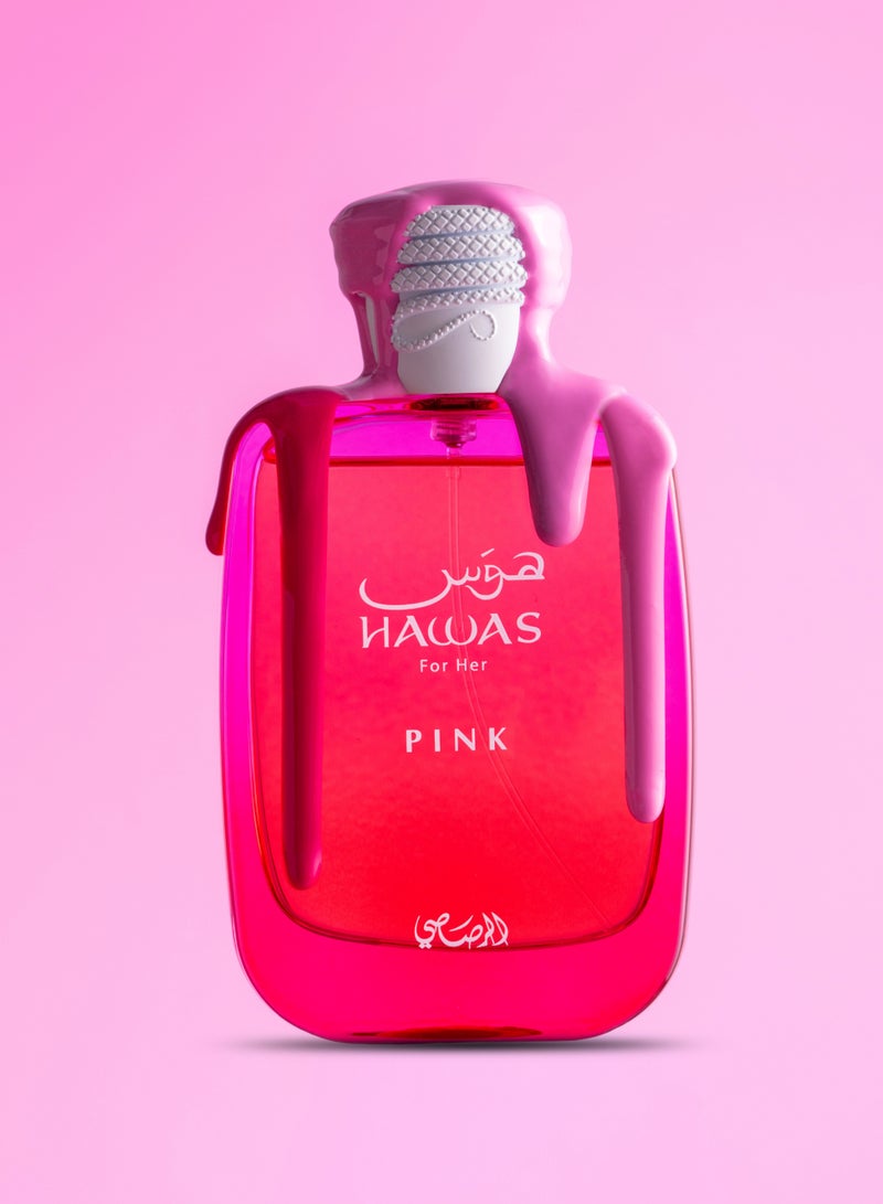 Rasasi Hawas Pink 100ml  - Image 2