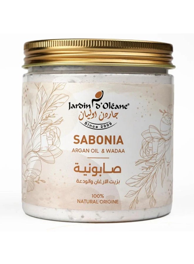 JARDIN D OLEANE Sabonia Argan Oil And Wadaa 100% Natural Origine 450grams