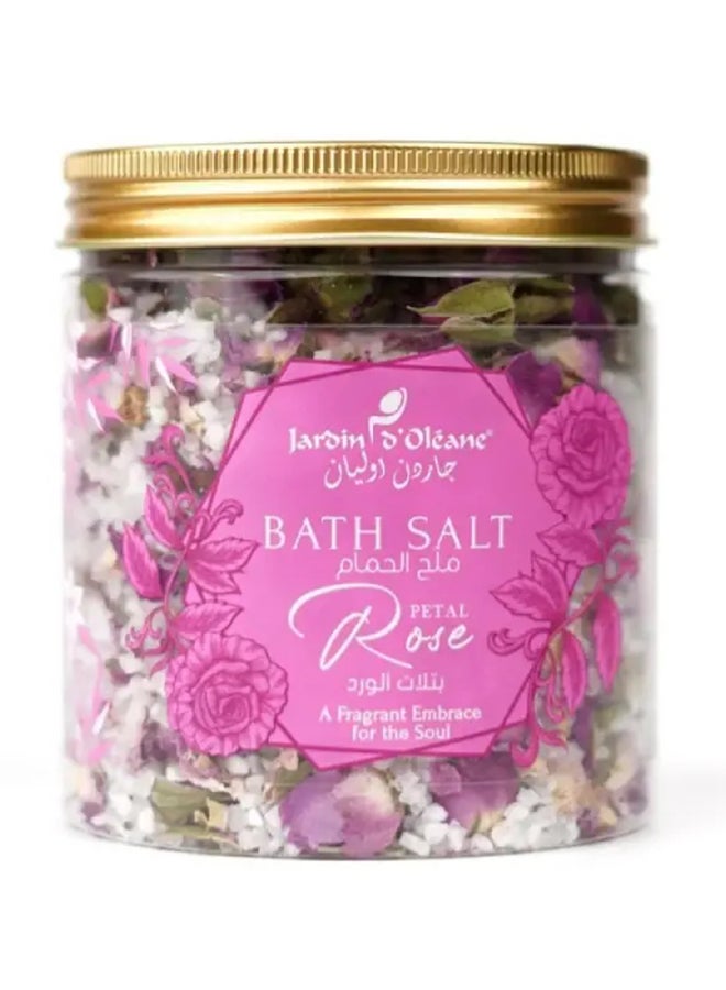 Rose Petal Bath Salt 500grams