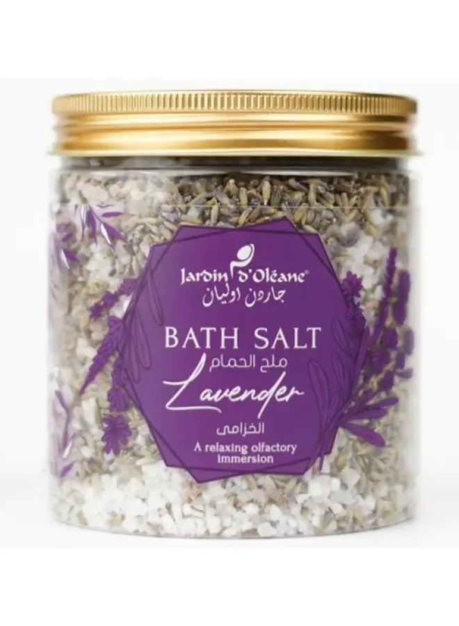 JARDIN D OLEANE Lavender Bath Salt, 500grams