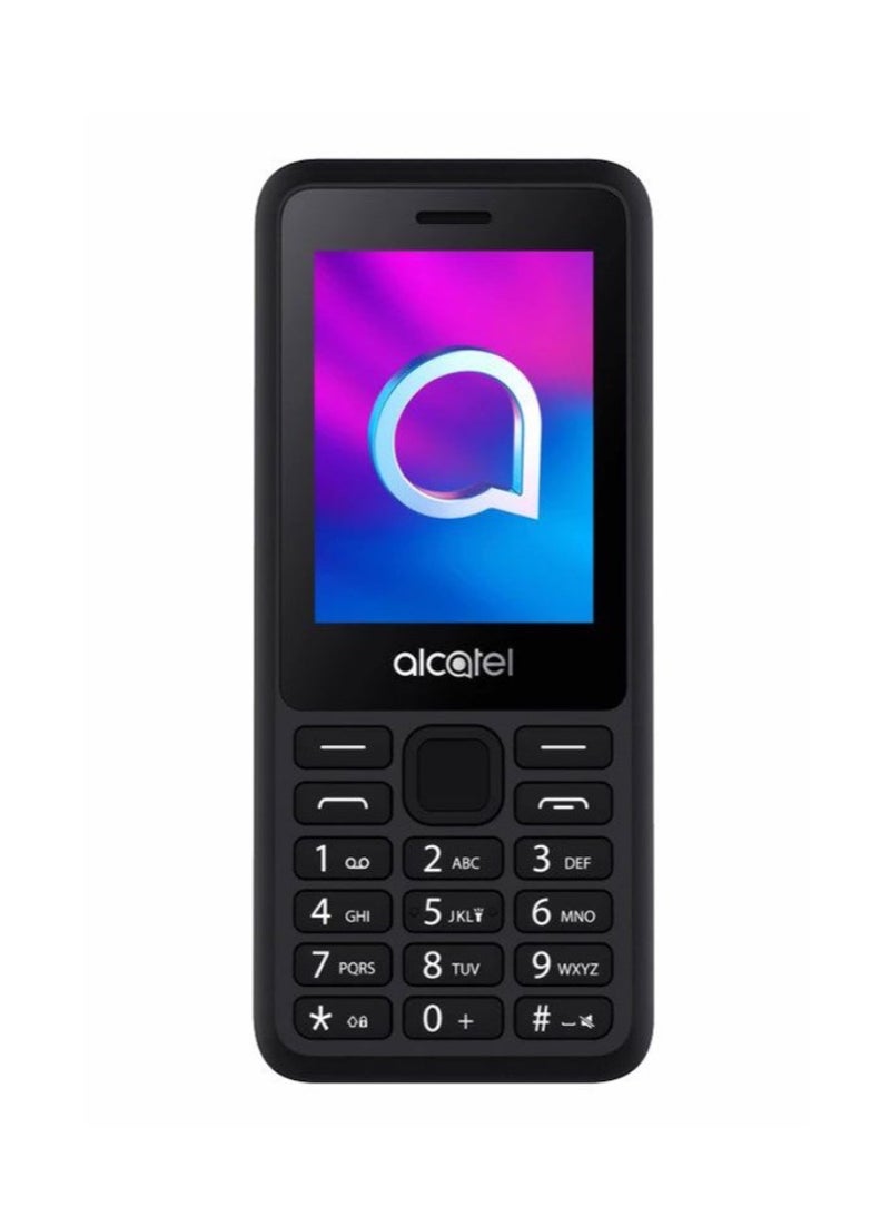 ألكاتل 2011U ثنائي الشريحة بطارية 2570 مللي أمبير راديو FM مصباح فلاش أسود مميز - Image 1
