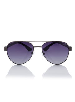 لي كوبر Polarized Sunglasses Gun Frame Gradient Grey Mirror Lens 60mm  - LC1201C01  - Image 1