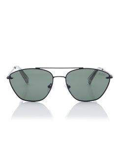 لي كوبر Women's Polarized Sunglasses Black Frame G15 Mirror Lens 56mm  - LC1210C03  - Image 1