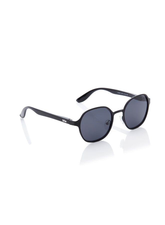 لي كوبر - Polarized Sunglasses Matte Black Frame Grey Mirror Lens 51mm  - LC1211C01 - Image 1